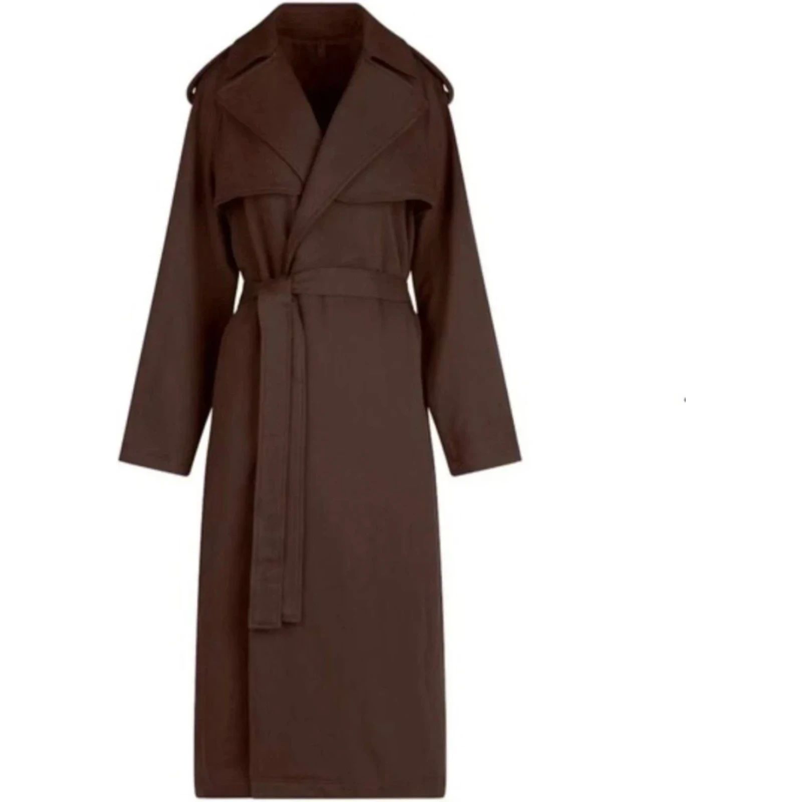 Nwt Skims Boyfriend Oversized Fleece Trench Coat Sz Xs